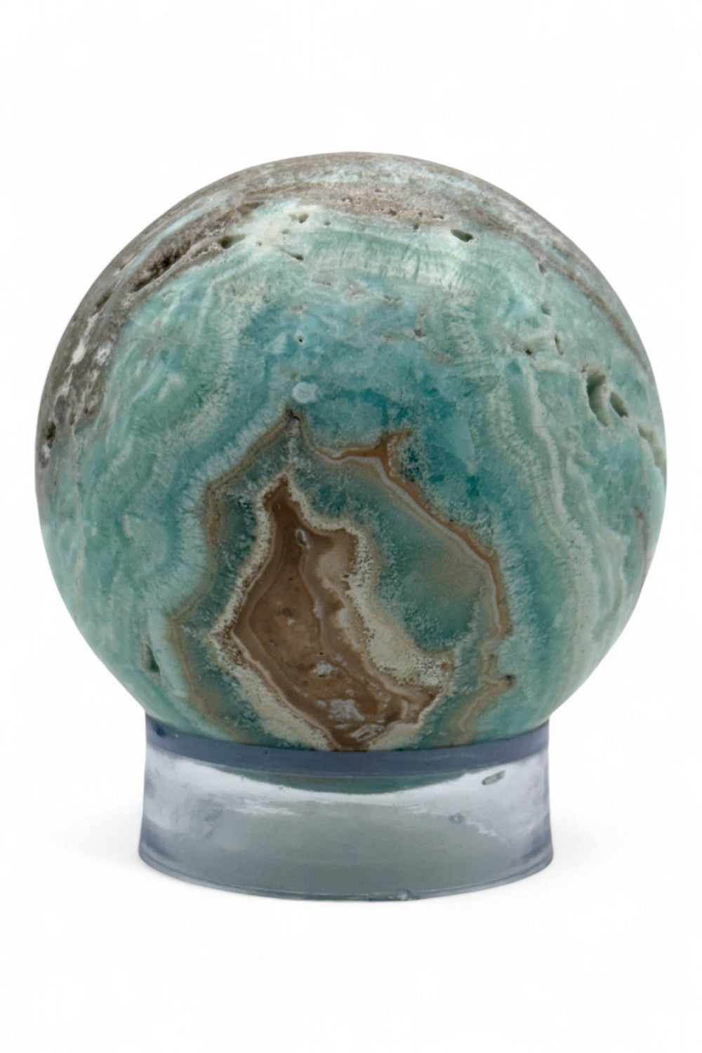 Crystal Sphere Caribbean Calcite