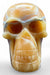 Crystal Skull Orange Calcite