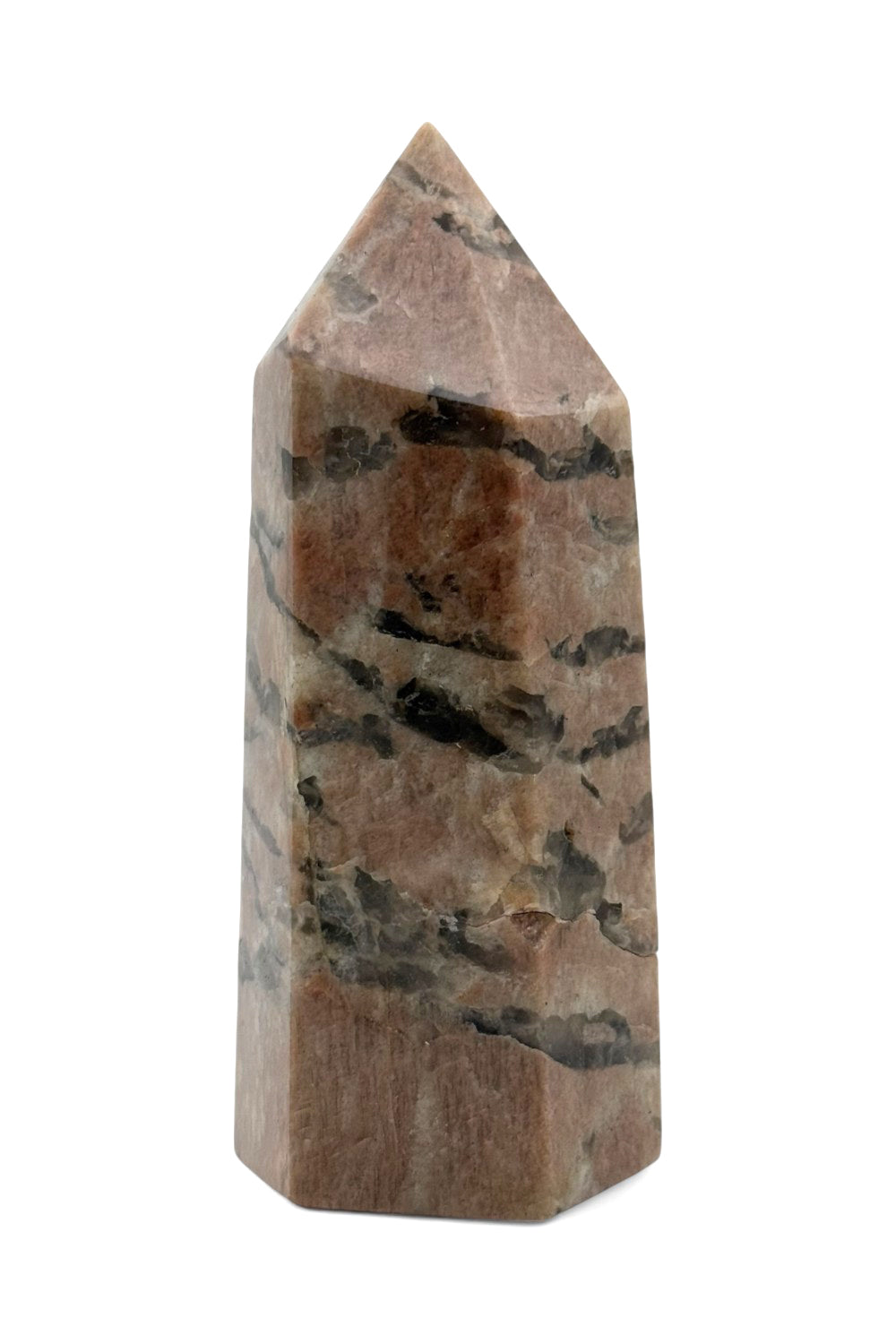 Peach Moonstone Crystal Towers