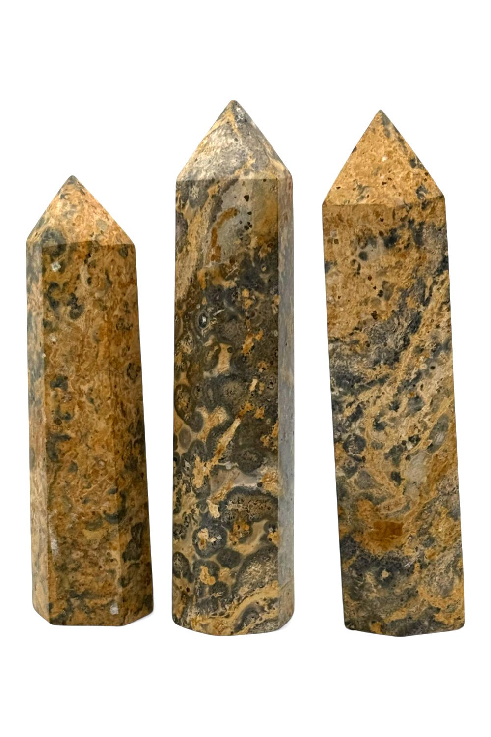 Crystal Towers Yellow Brecciated Jasper