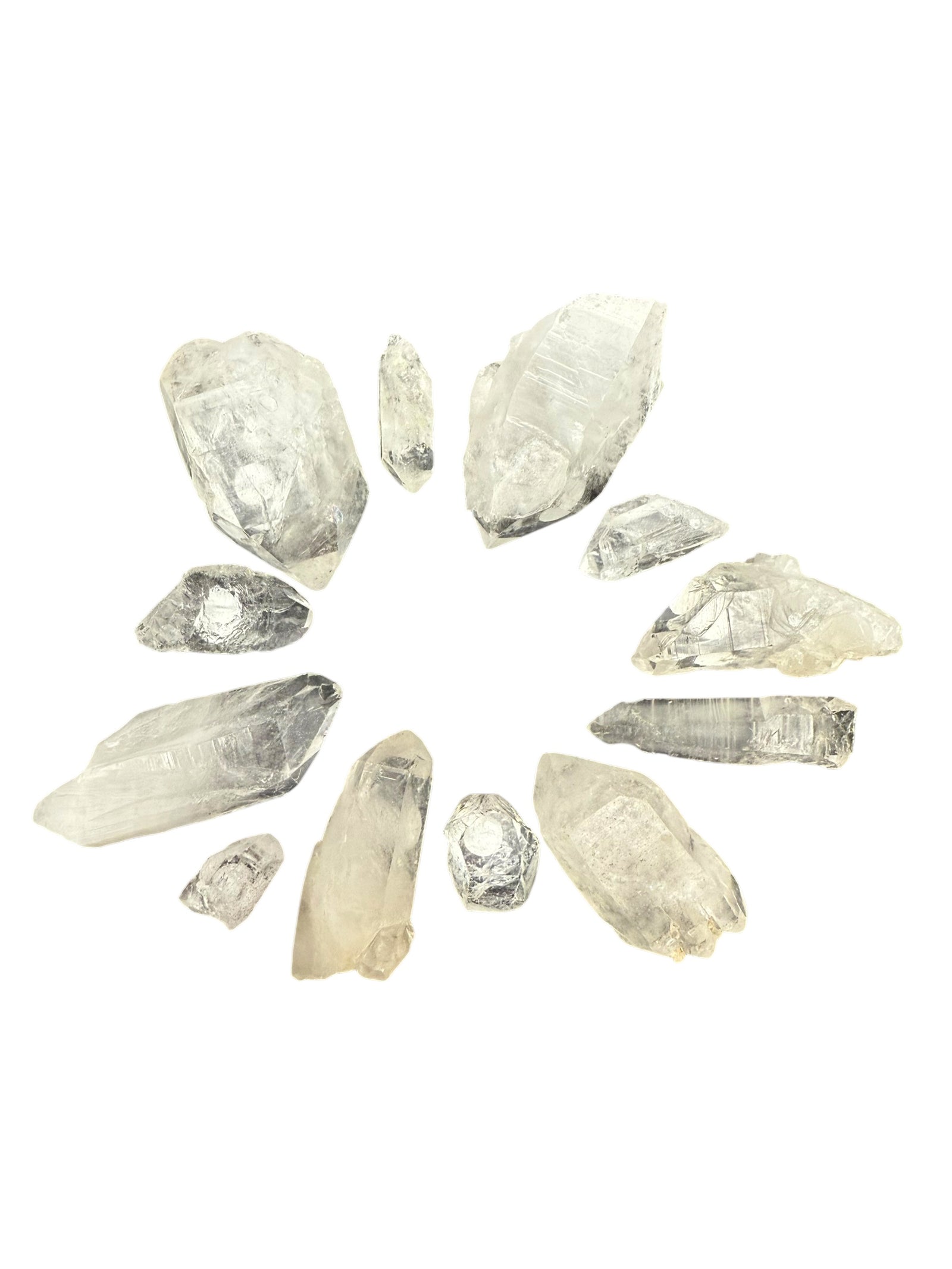 Clear Quartz Points Rough