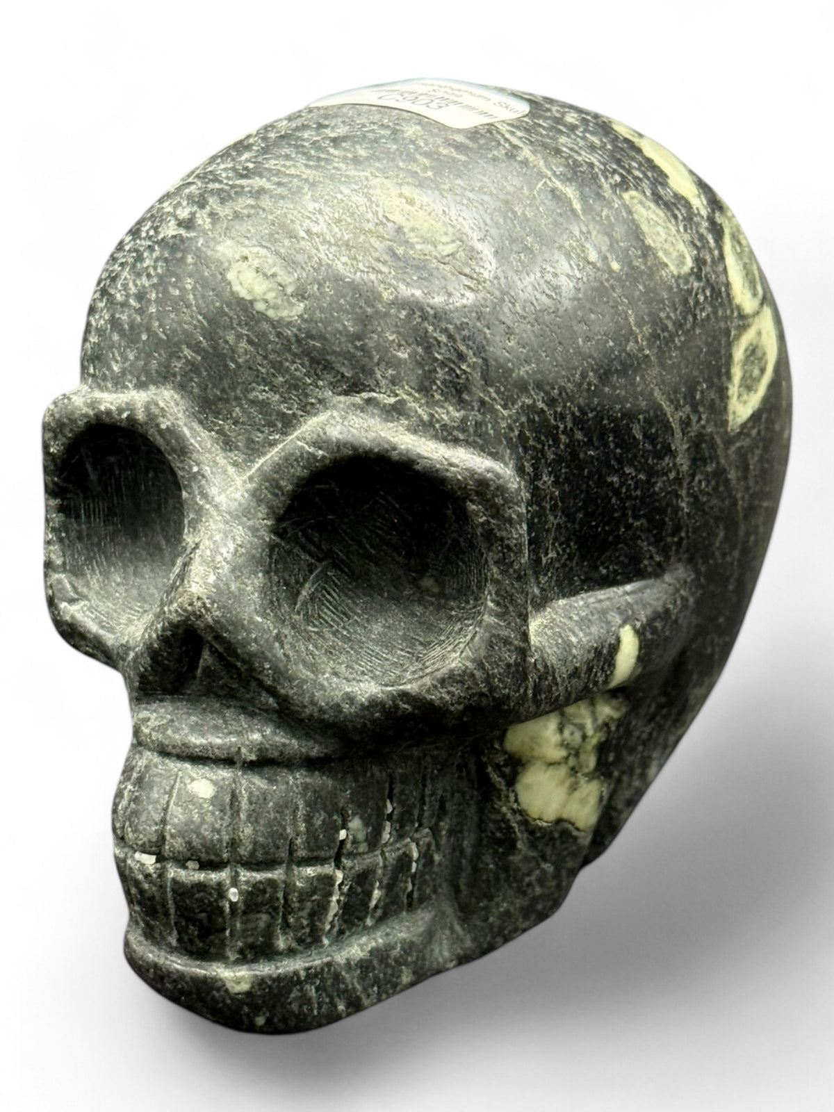 Crystal Skull Chrysanthemum Stone