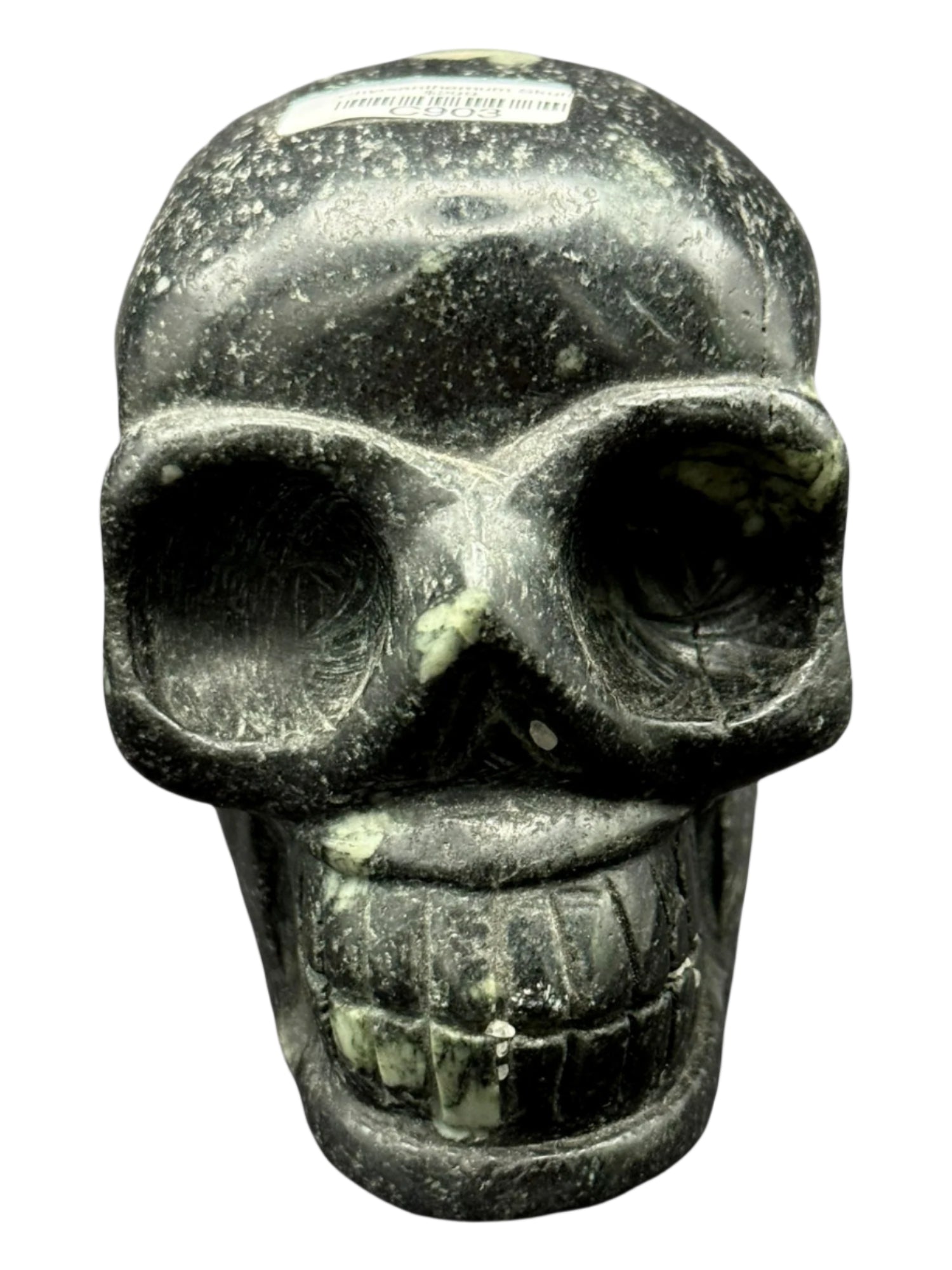 Crystal Skull Chrysanthemum Stone