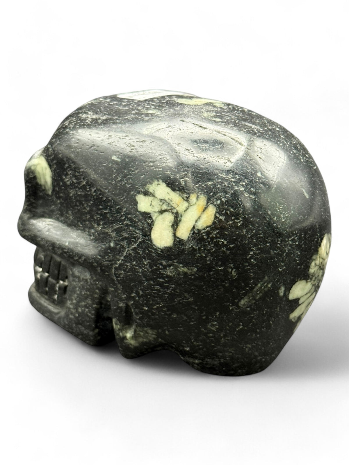 Crystal Skull Chrysanthemum Stone