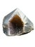 Agate Power Point with Amethyst Druzy