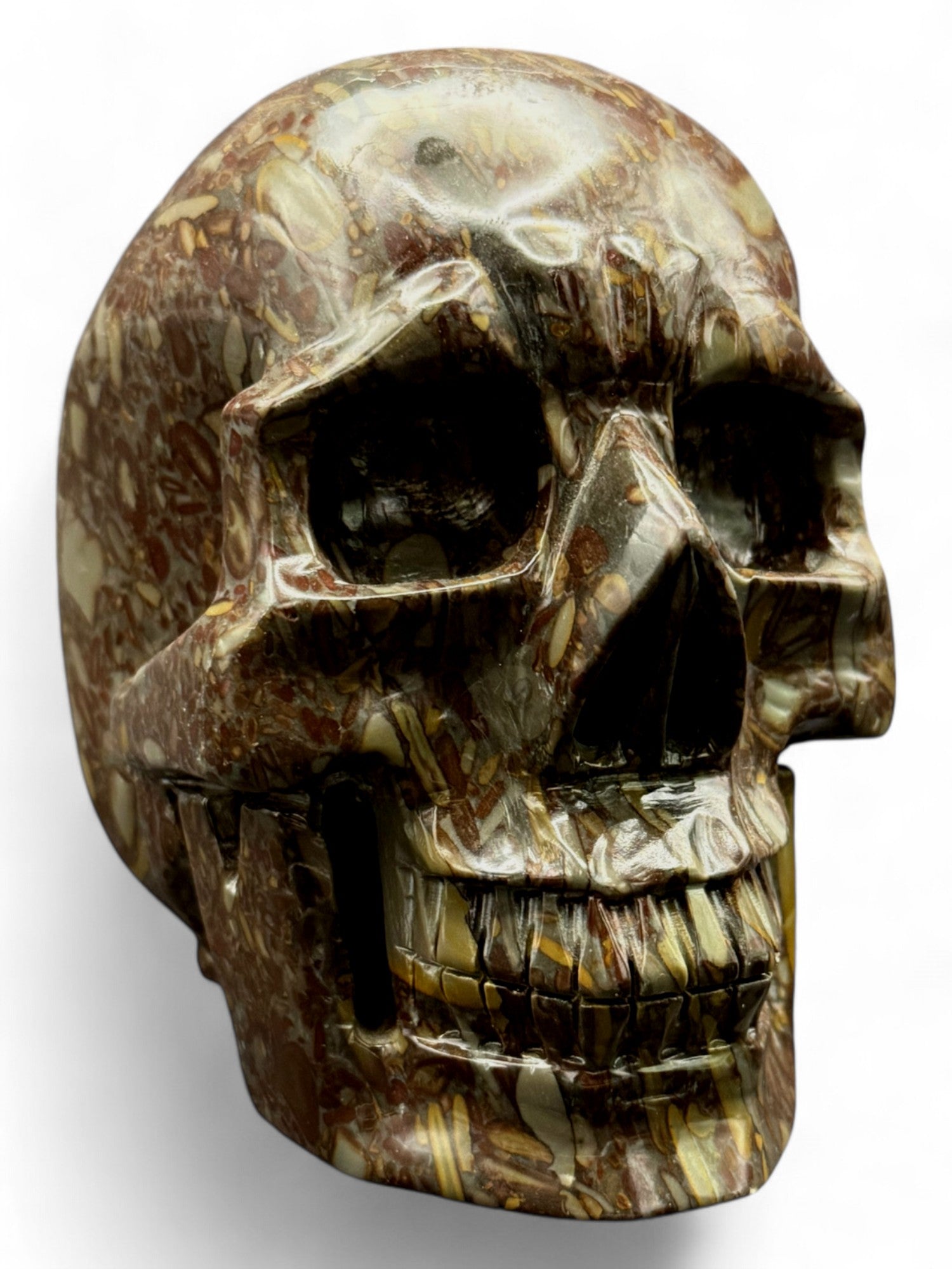 Crystal Skull Fruit Jasper