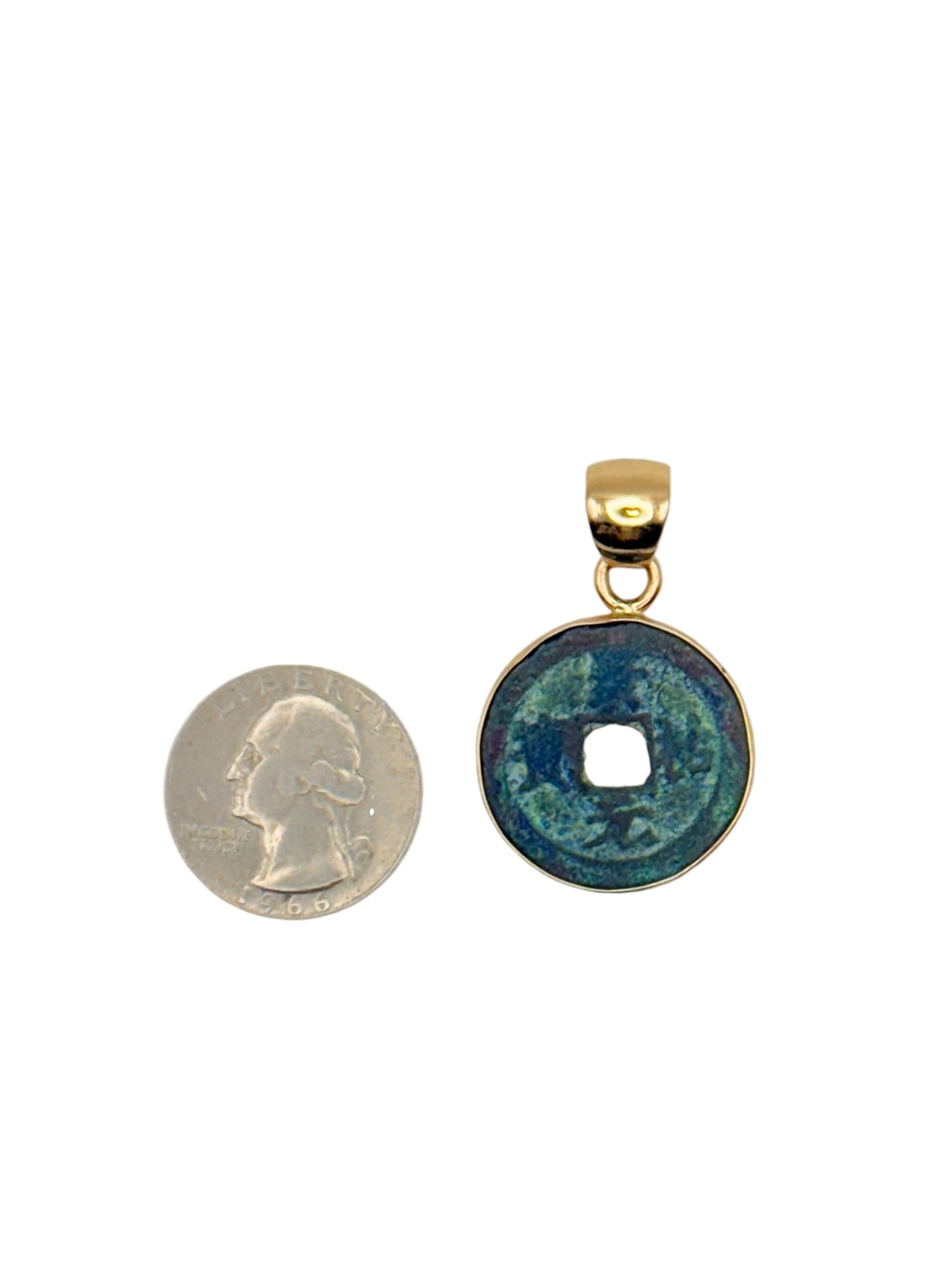 Alchemia Ancient Chinese Coin Pendant