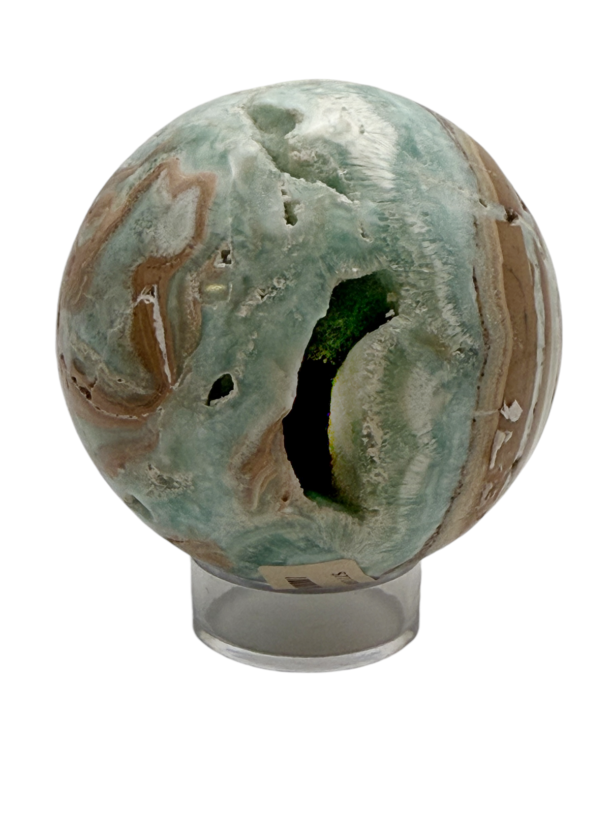 Crystal Sphere Caribbean Calcite