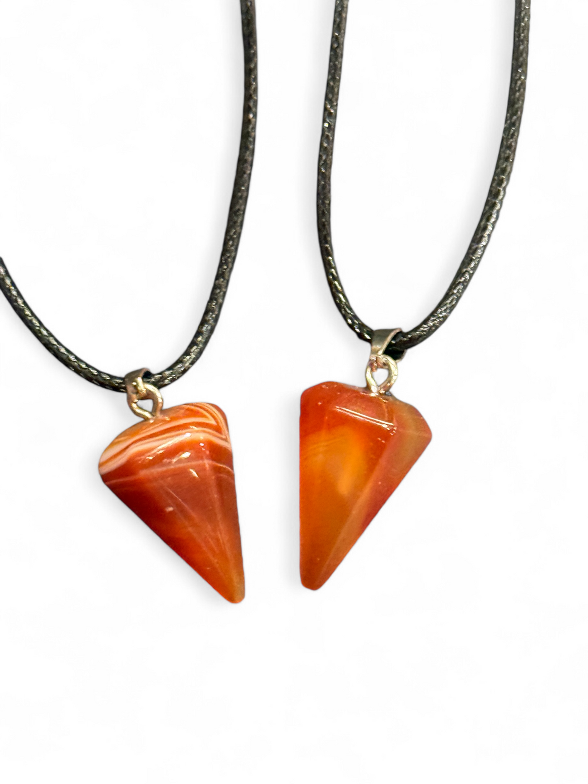 Carnelian Point Necklace