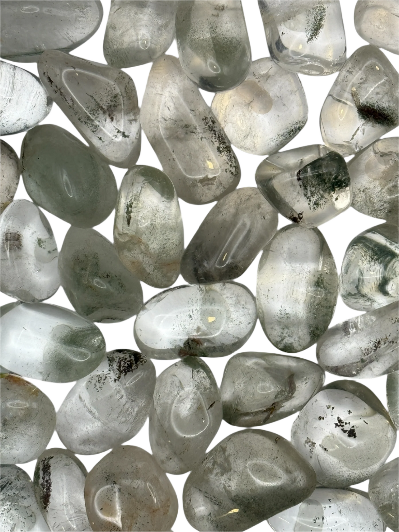 Chlorite Quartz Tumbled