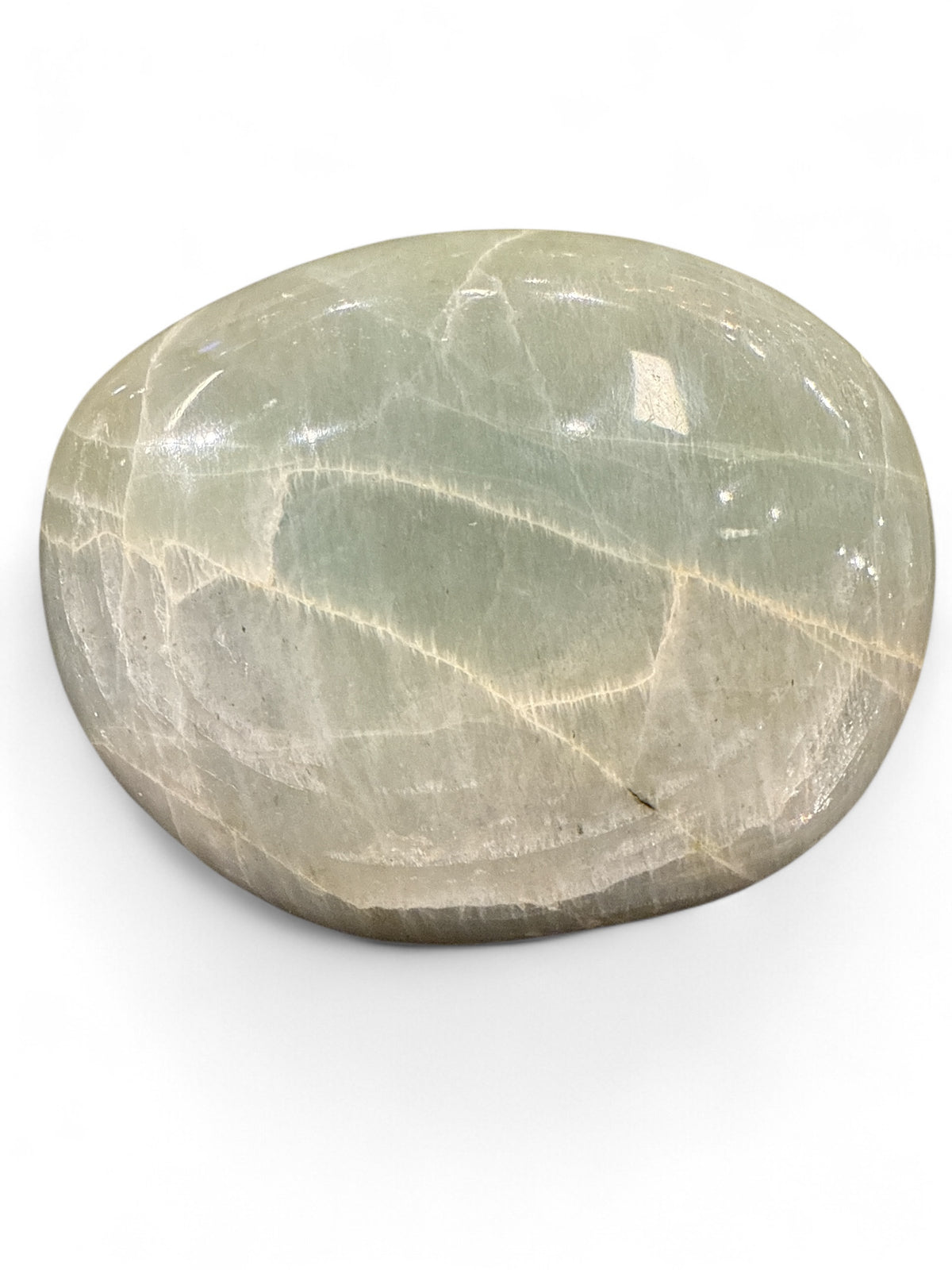 Garnierite Palm Stones