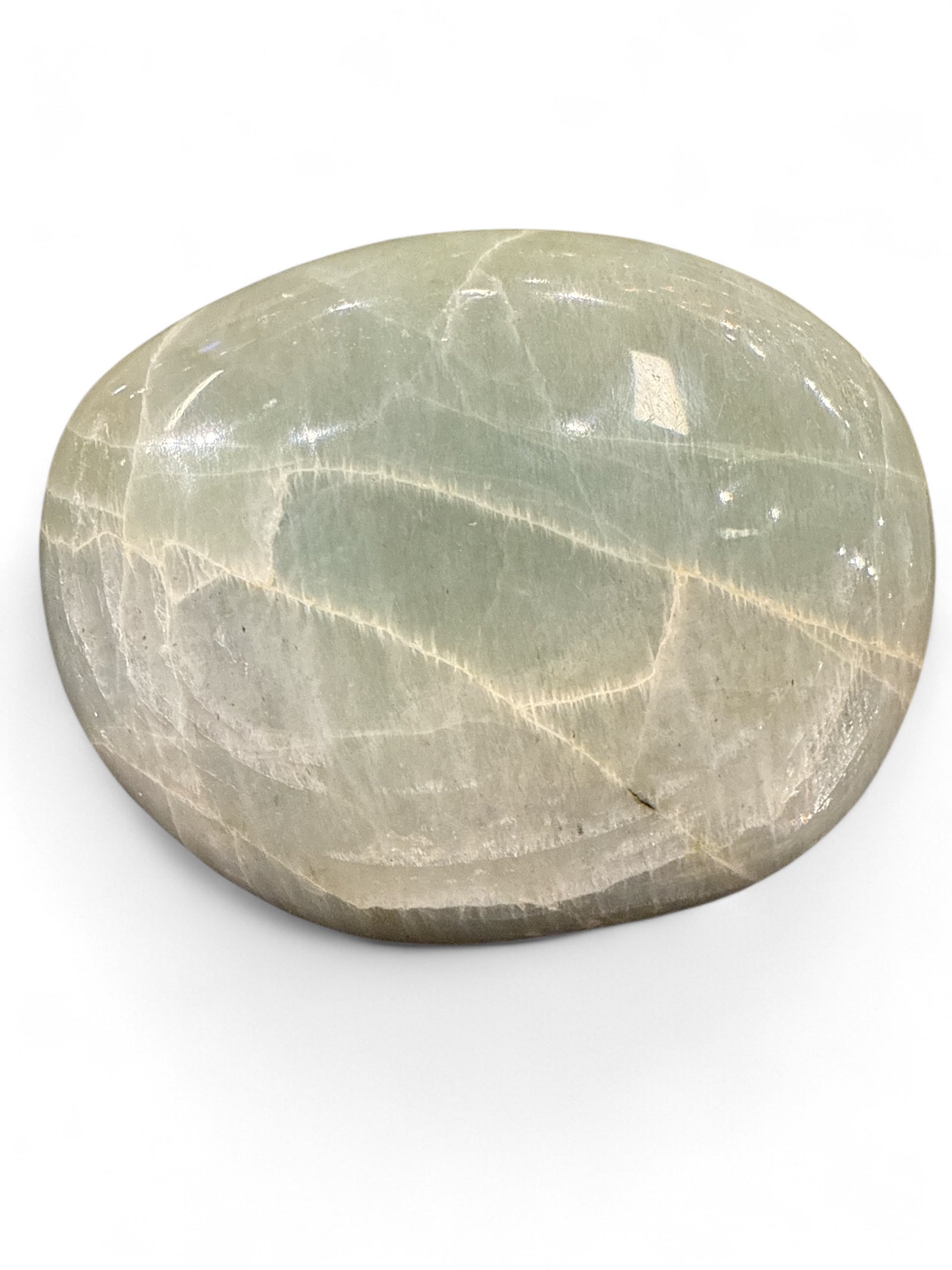 Garnierite Palm Stones