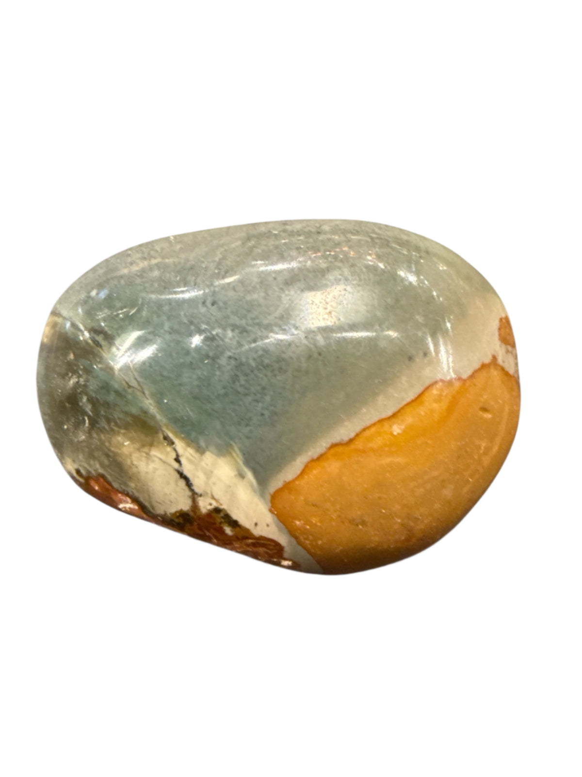 Polychrome Jasper Palm Stone