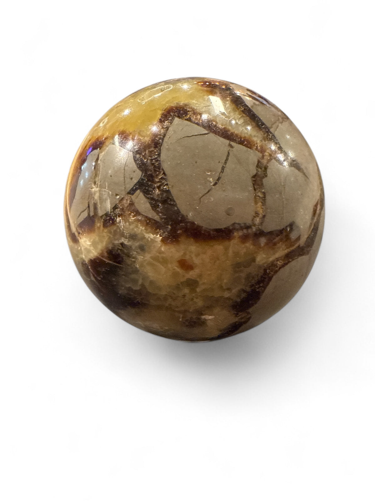 Septarian Crystal Sphere