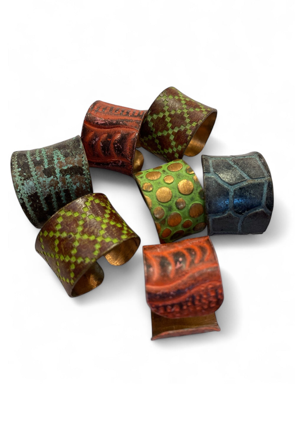 MMCOC Copper Patina Ring