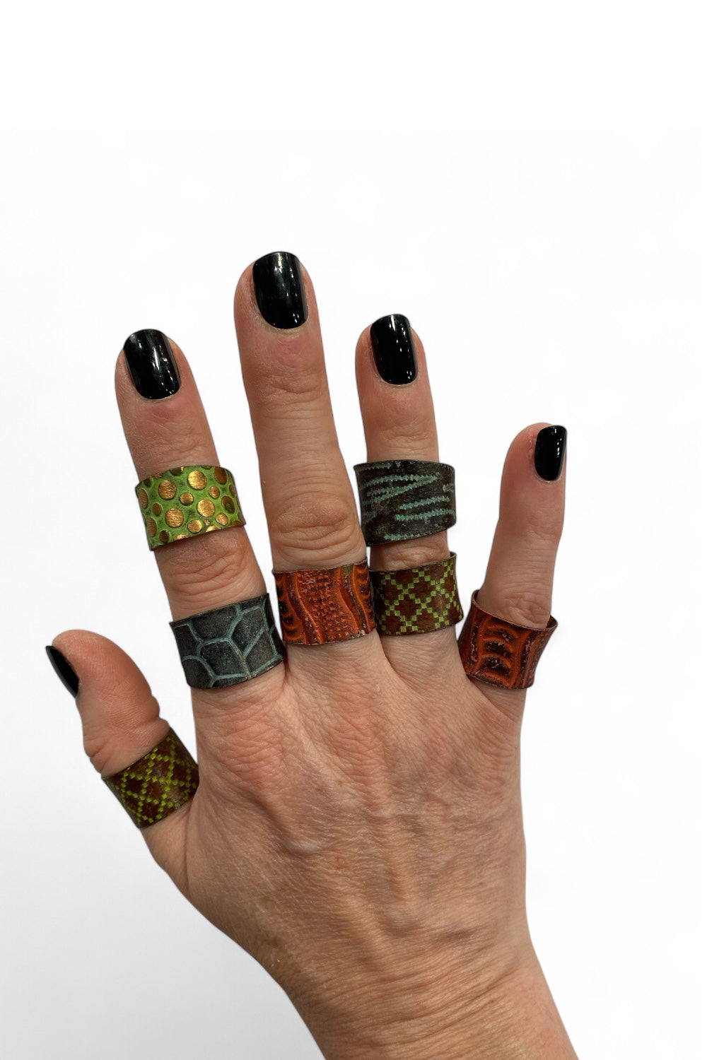 MMCOC Copper Patina Ring