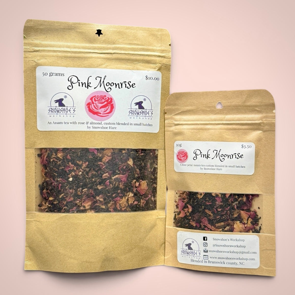 Pink Moonrise, Black Tea