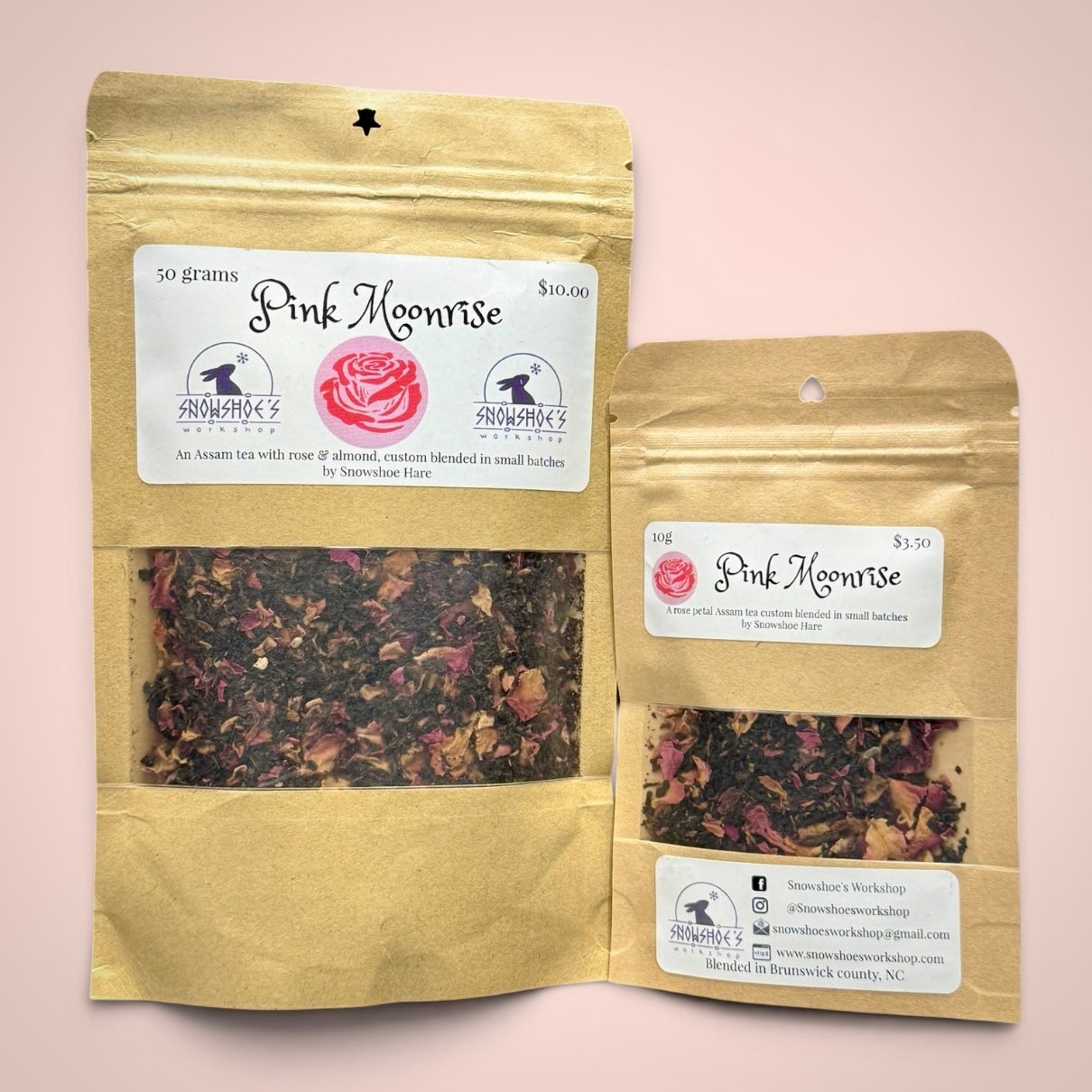 Pink Moonrise, Black Tea