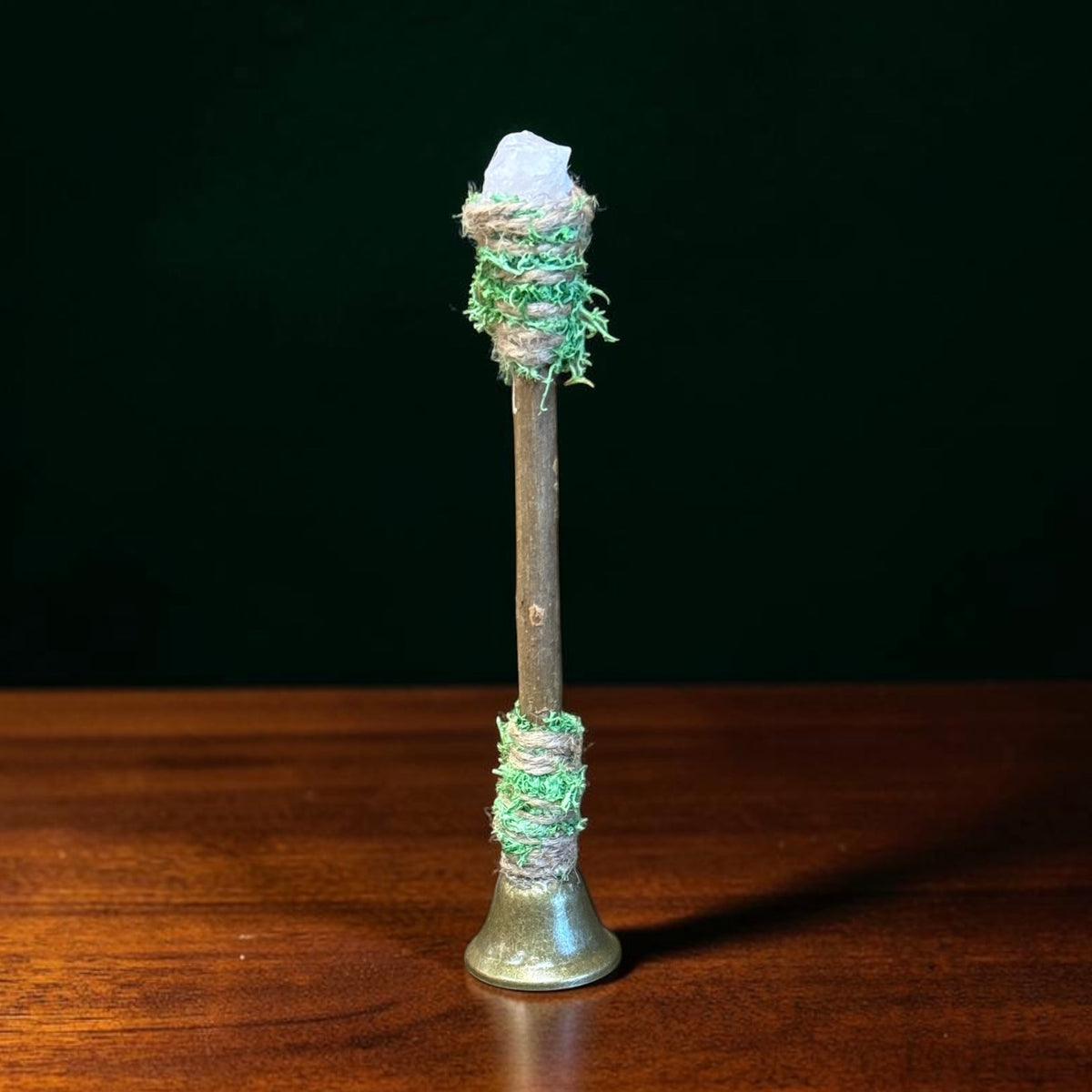 Bell and Crystal Wand