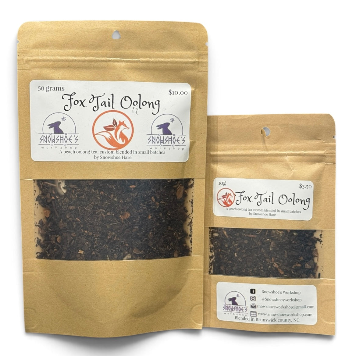 Fox Tail Oolong, Black Tea