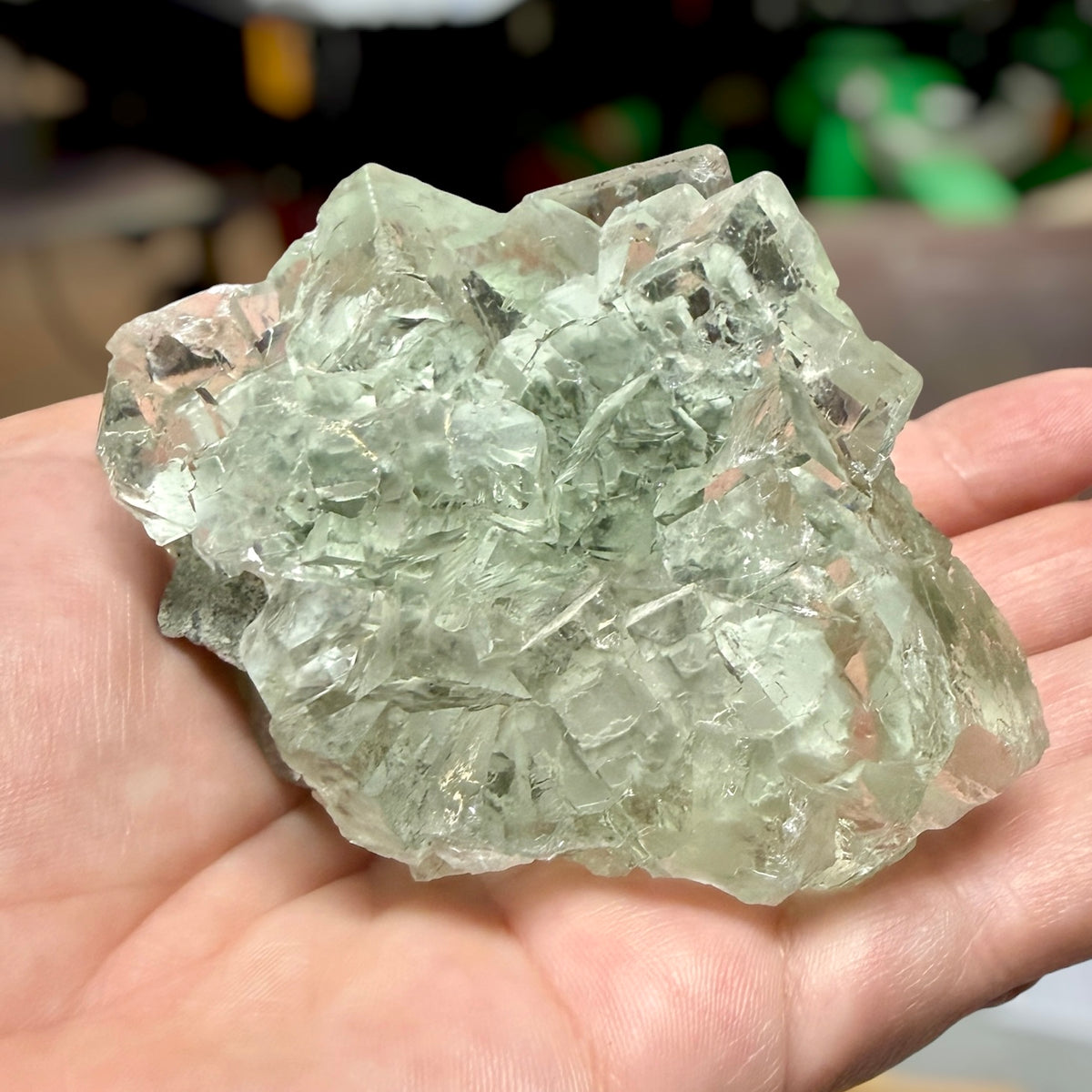 Green Fluorite Specimen : Hunan China