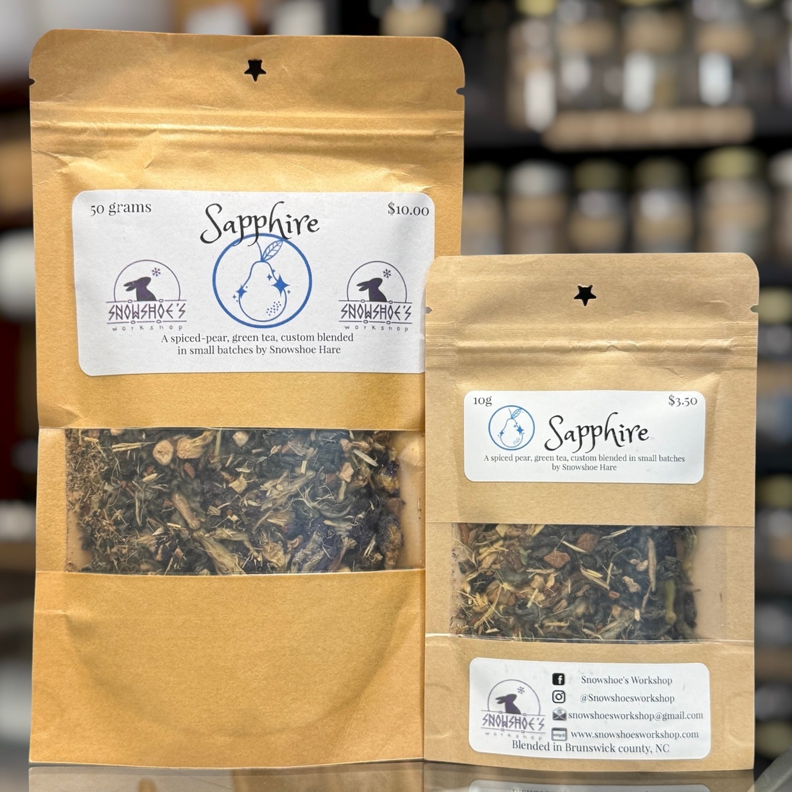 Sapphire, Green Tea Blend