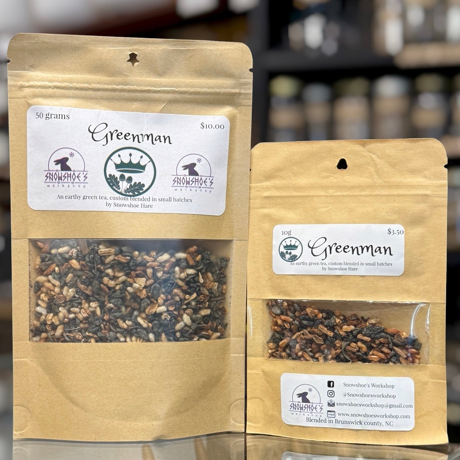 Greenman, Green Tea Blend