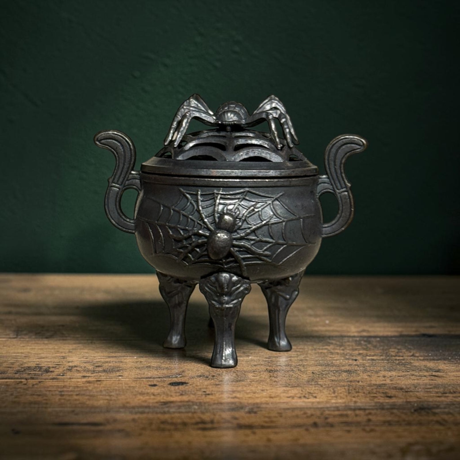 Metal Cauldron Cone Incense Burner