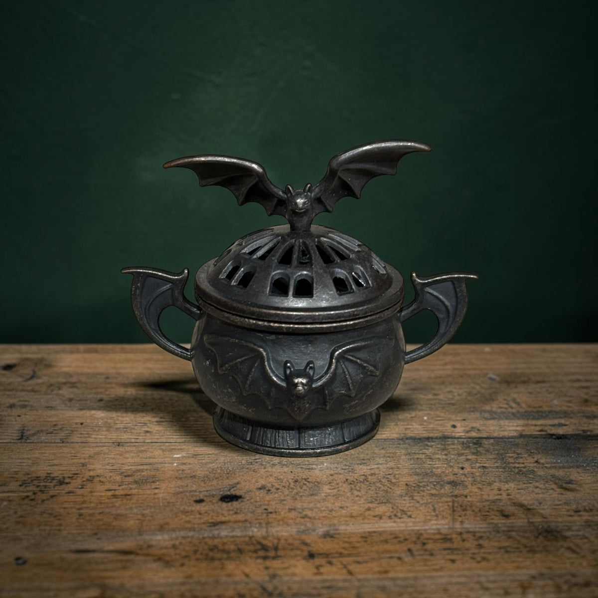 Metal Cauldron Cone Incense Burner