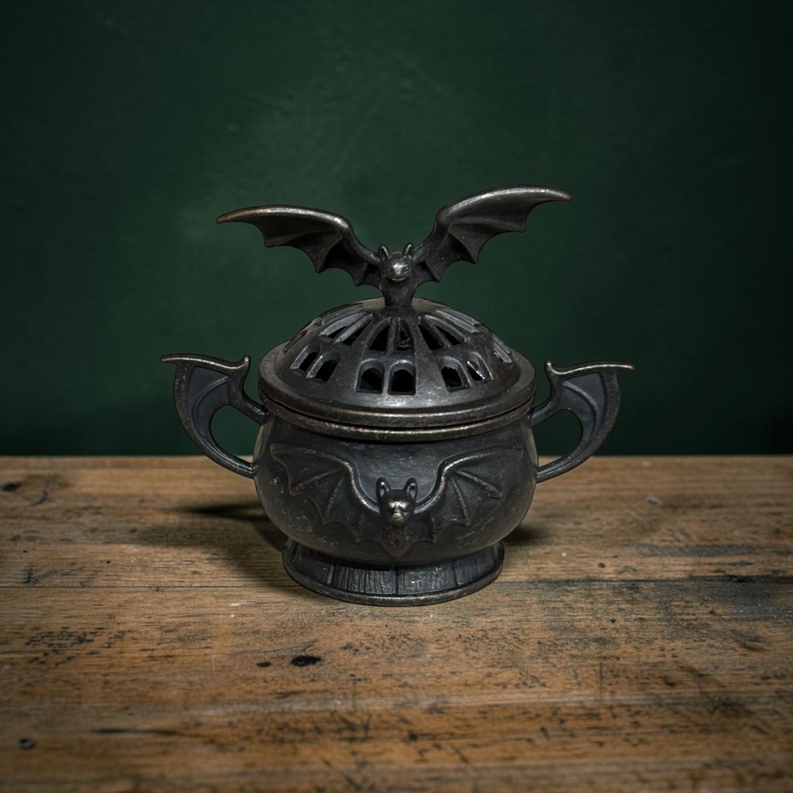 Metal Cauldron Cone Incense Burner