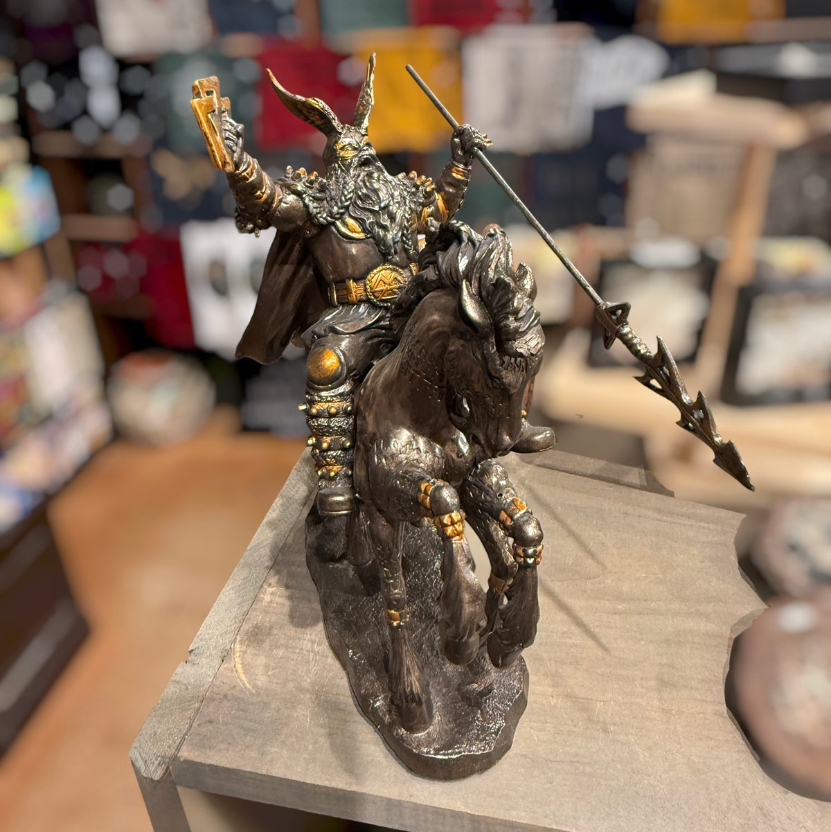 Odin on Horse Statue
