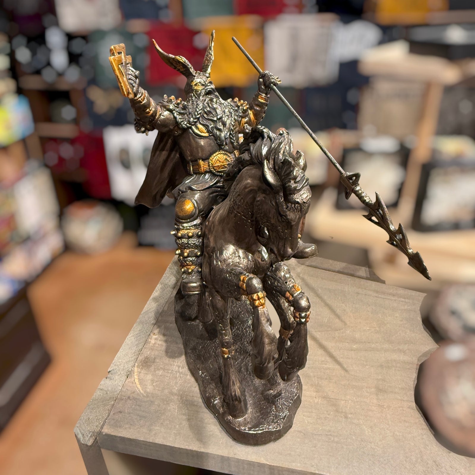 Odin on Horse Statue