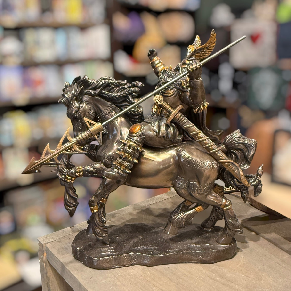 Odin on Horse Statue