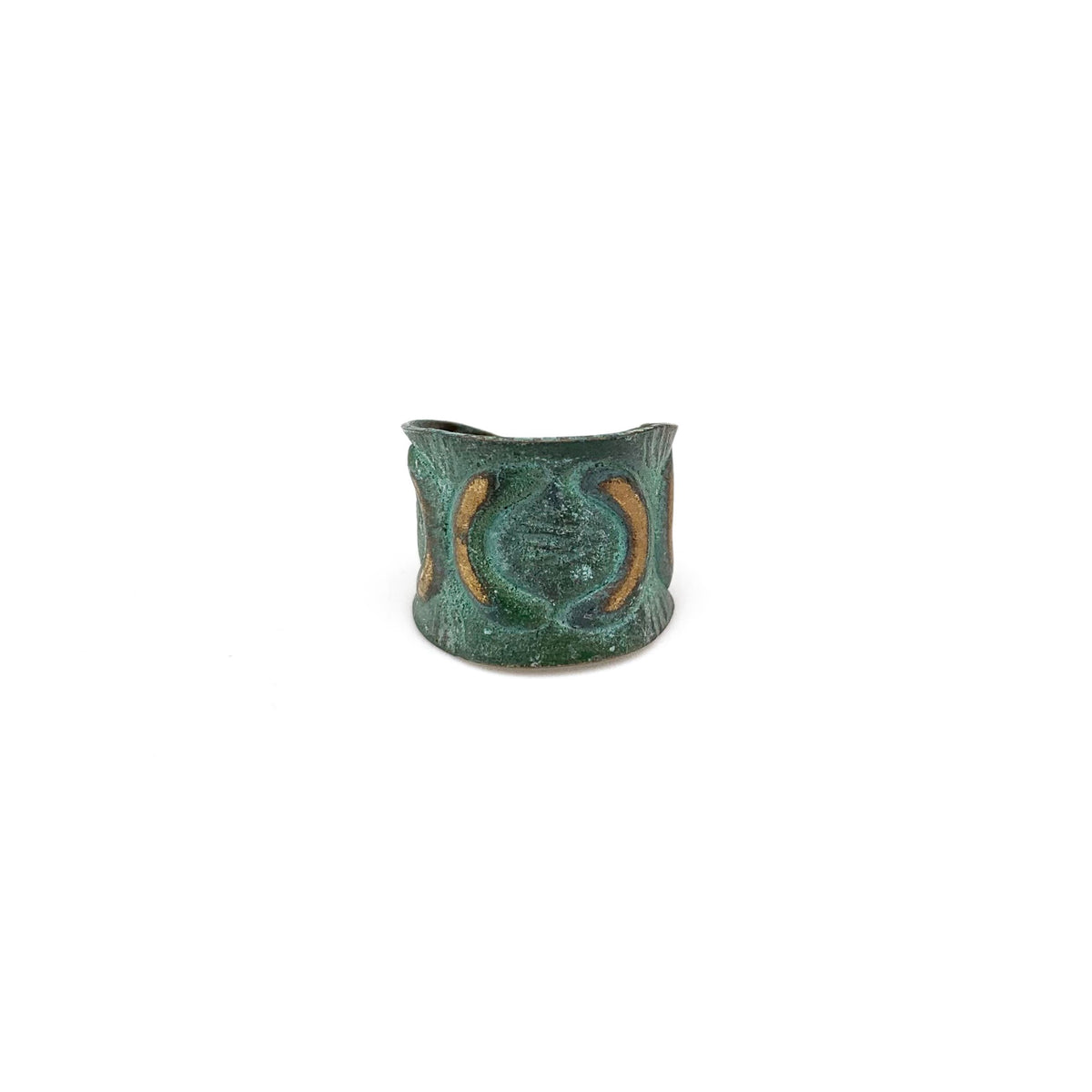 MMCOC Copper Patina Ring