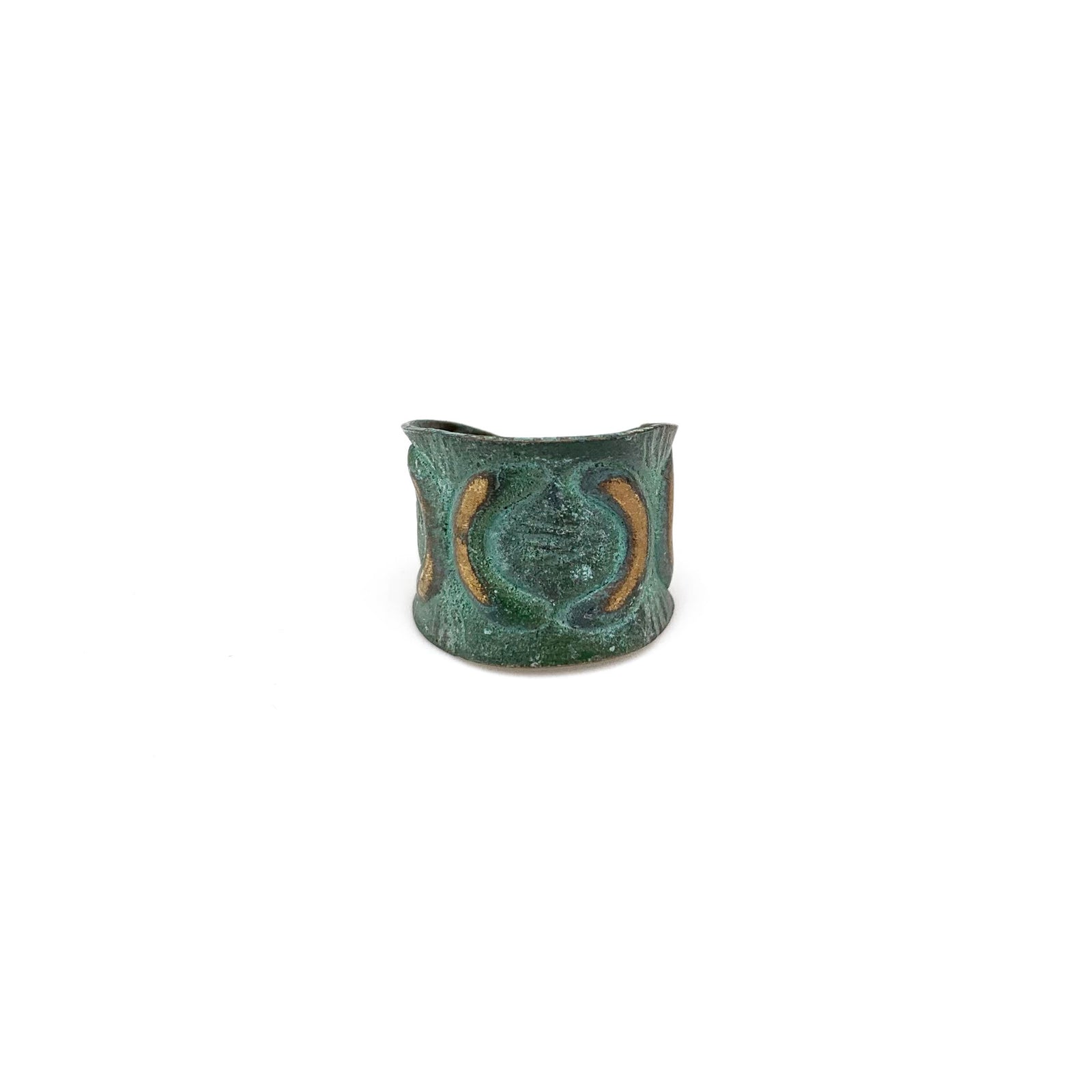 MMCOC Copper Patina Ring