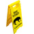 Caution: Vomit Sign