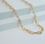 Alchemia Gold Paperclip Necklace Chain
