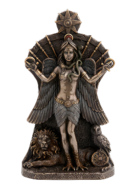 Ishtar the Babylonian Goddess of War and Fertility Statue