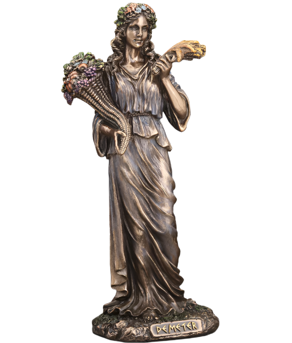 Demeter Bronze Statue