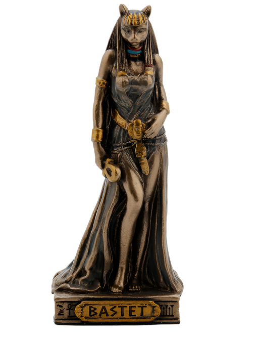 Lil' Bastet Egyptian Goddess Statue
