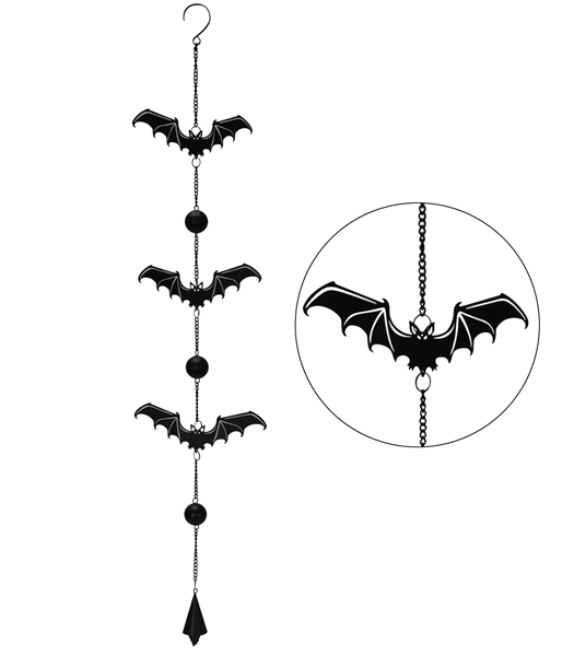 Gothic Bats Hanging Decoration