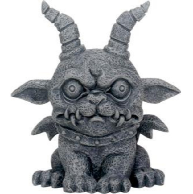 Horned Gargoyle Agamon Statue