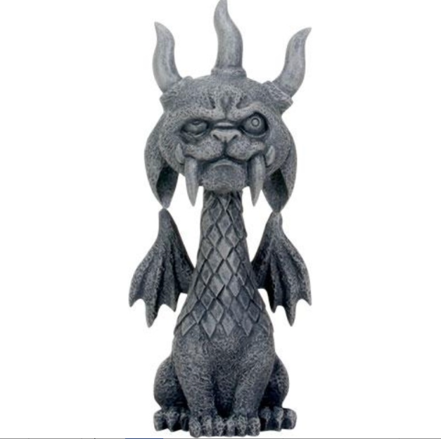 Horned Gargoyle Gor-Gor Statue