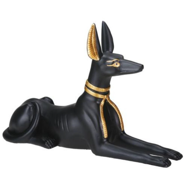 Big Anubis Lying Down Statue
