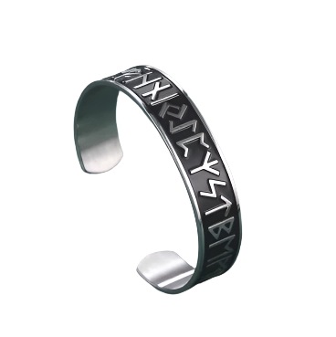Runic Cuff Bracelet
