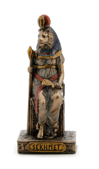 Lil' Sekhmet Sitting Statue