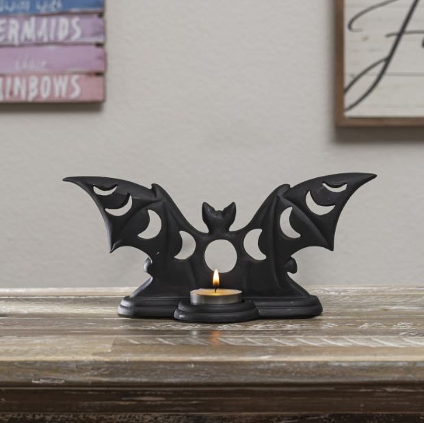 Lunaeca Bat Tea Light Candle Holder