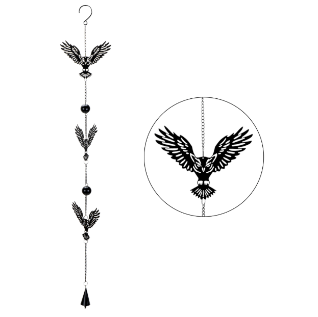 Night Owl Hanging Decoration Wind Chime