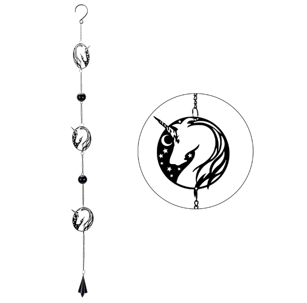 Unicorn Silhouette Hanging Decoration