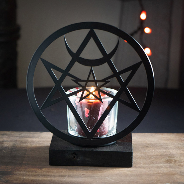 Inicursal Hex Tea Light Candle Holder